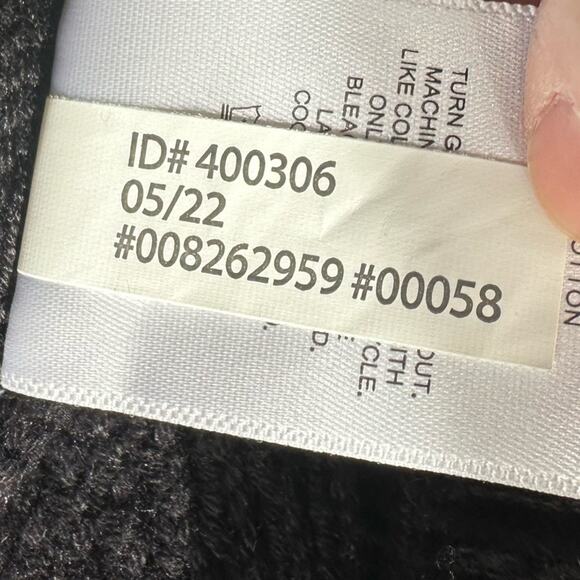 Express Ribbed Design Crew Neck Sweater Black Pullover Knit XS Long Sleeve 2022 - Picture 10 of 13